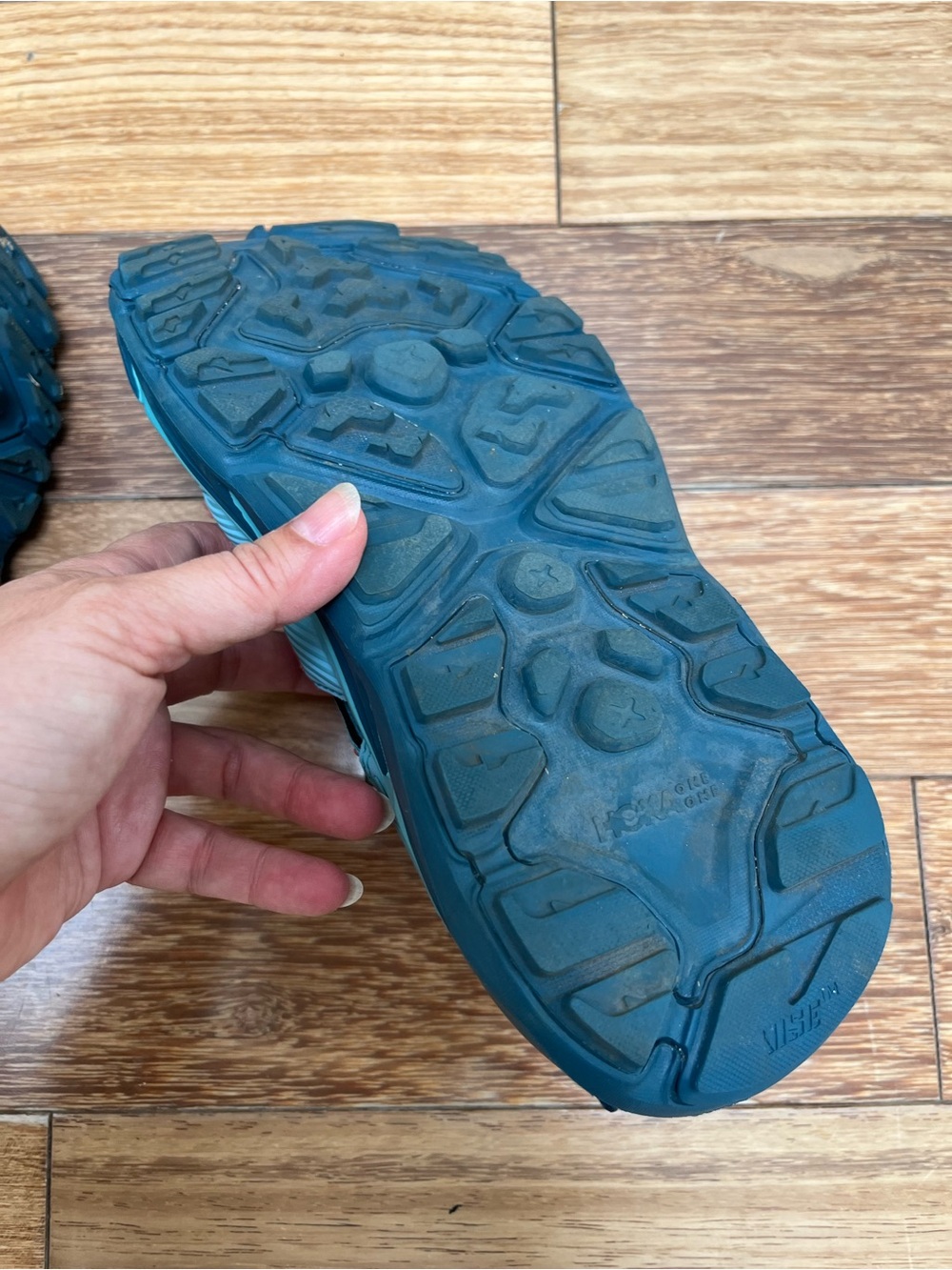 Hoka Teal and Navy Lightweight Women’s Sandals - Picture 4 of 7